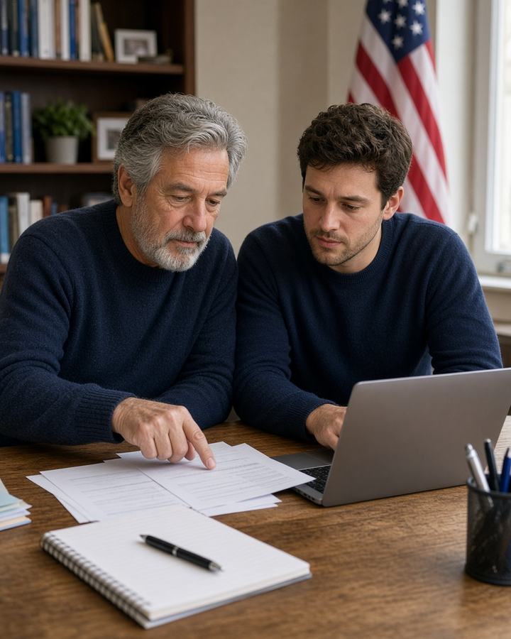 Veteran engaged in career-focused learning